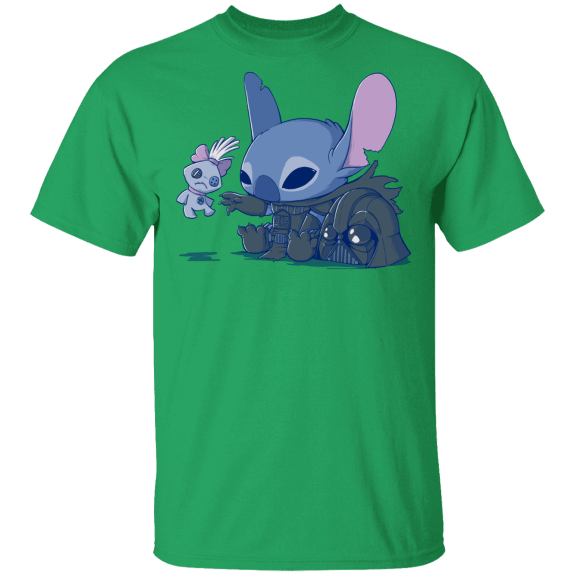 T-Shirts Irish Green / S Darth Stitch T-Shirt
