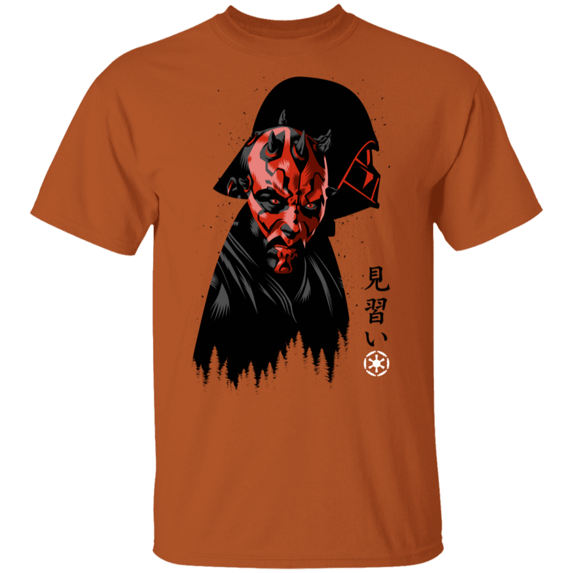 T-Shirts Texas Orange / S Darth T-Shirt