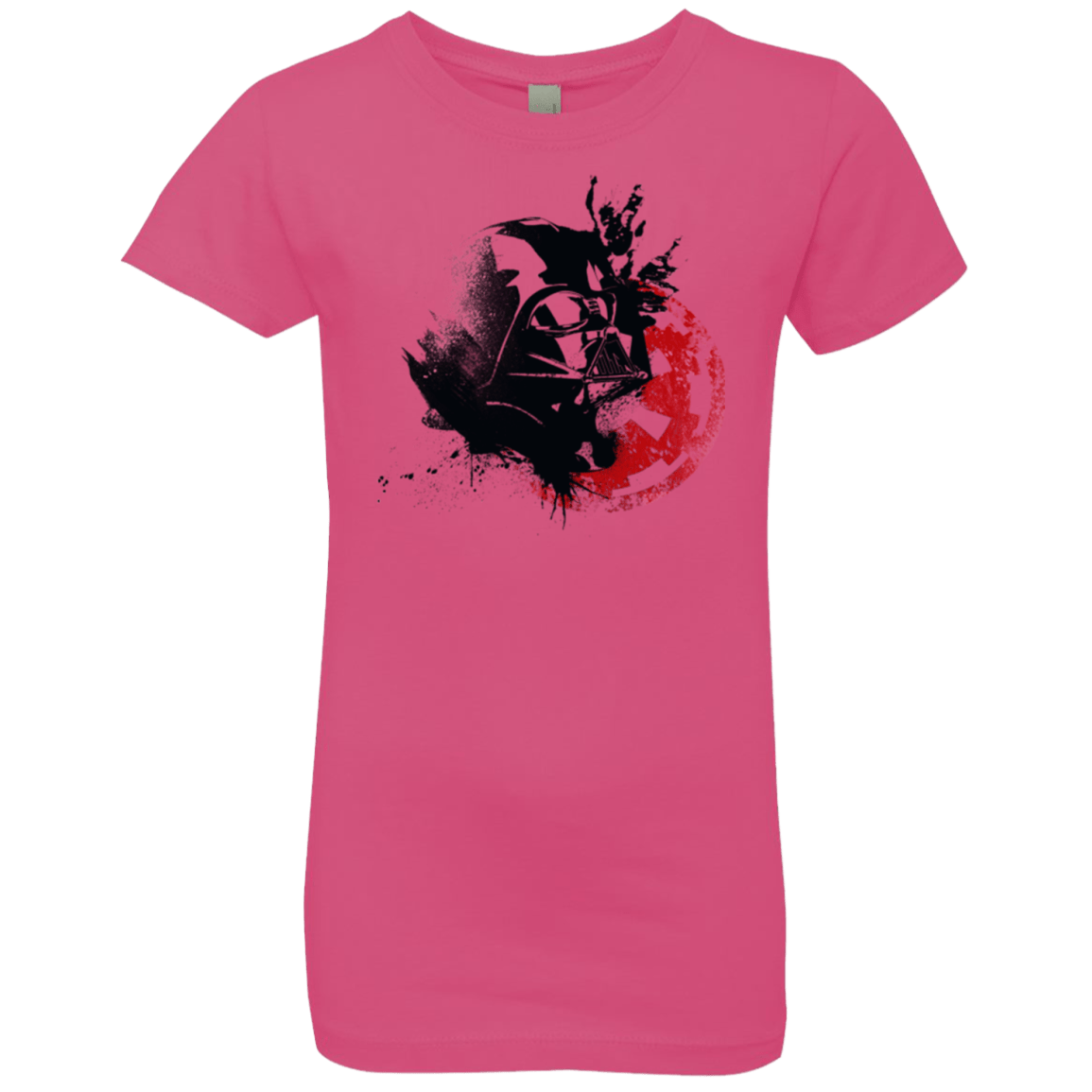 T-Shirts Hot Pink / YXS Darth V Girls Premium T-Shirt