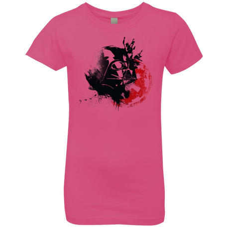 T-Shirts Hot Pink / YXS Darth V Girls Premium T-Shirt