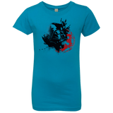 T-Shirts Turquoise / YXS Darth V Girls Premium T-Shirt
