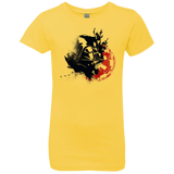 T-Shirts Vibrant Yellow / YXS Darth V Girls Premium T-Shirt