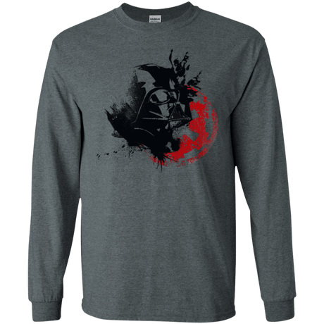 T-Shirts Dark Heather / S Darth V Men's Long Sleeve T-Shirt