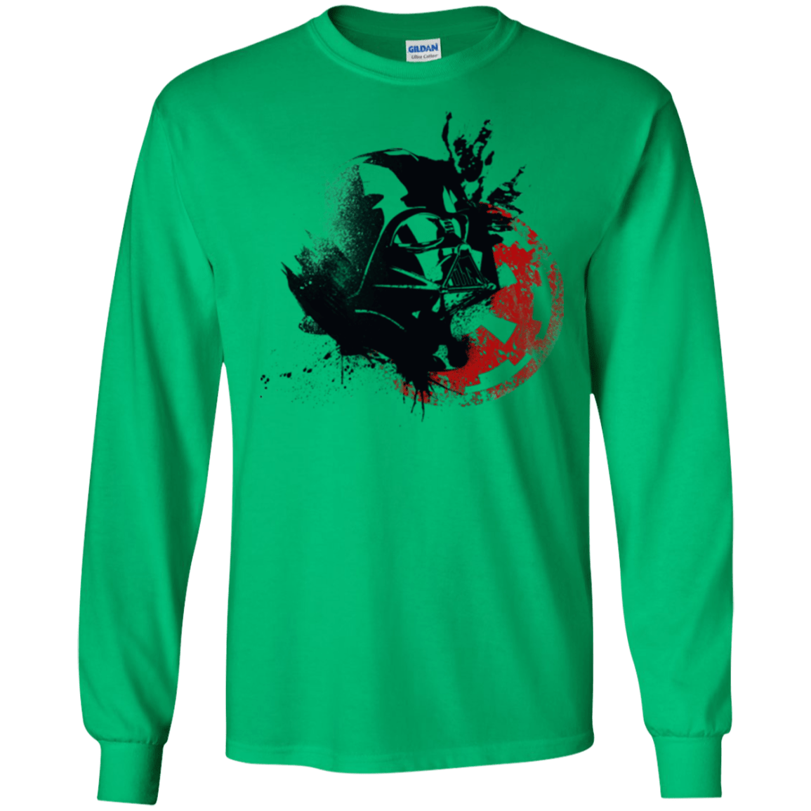 T-Shirts Irish Green / S Darth V Men's Long Sleeve T-Shirt