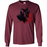 T-Shirts Maroon / S Darth V Men's Long Sleeve T-Shirt