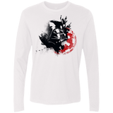 T-Shirts White / S Darth V Men's Premium Long Sleeve