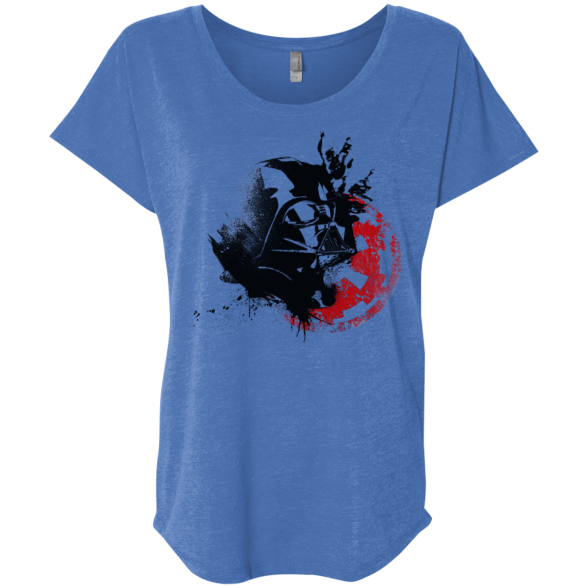 T-Shirts Vintage Royal / X-Small Darth V Triblend Dolman Sleeve