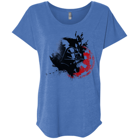 T-Shirts Vintage Royal / X-Small Darth V Triblend Dolman Sleeve