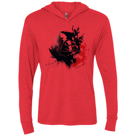 T-Shirts Vintage Red / X-Small Darth V Triblend Long Sleeve Hoodie Tee