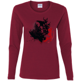 T-Shirts Cardinal / S Darth V Women's Long Sleeve T-Shirt