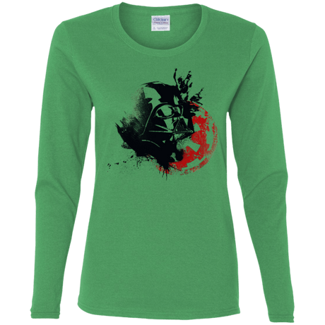 T-Shirts Irish Green / S Darth V Women's Long Sleeve T-Shirt