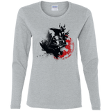 T-Shirts Sport Grey / S Darth V Women's Long Sleeve T-Shirt