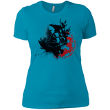 T-Shirts Turquoise / X-Small Darth V Women's Premium T-Shirt