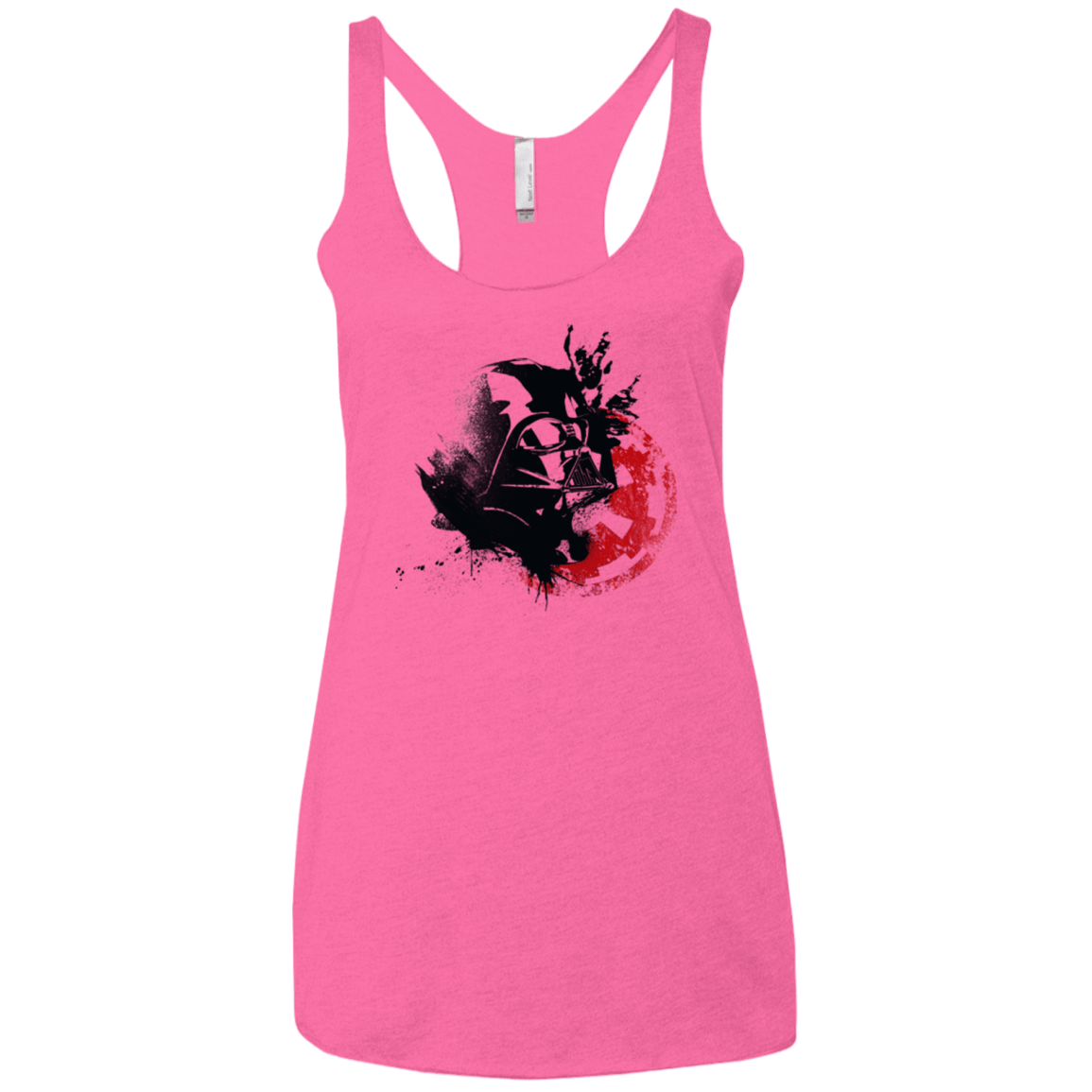 T-Shirts Vintage Pink / X-Small Darth V Women's Triblend Racerback Tank