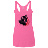 T-Shirts Vintage Pink / X-Small Darth V Women's Triblend Racerback Tank