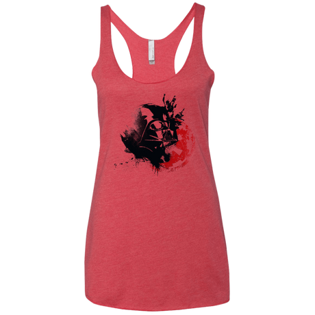 T-Shirts Vintage Red / X-Small Darth V Women's Triblend Racerback Tank