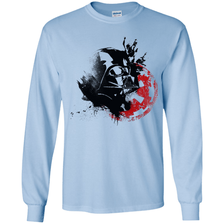 T-Shirts Light Blue / YS Darth V Youth Long Sleeve T-Shirt