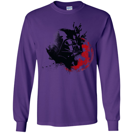 T-Shirts Purple / YS Darth V Youth Long Sleeve T-Shirt