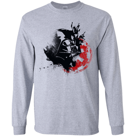 T-Shirts Sport Grey / YS Darth V Youth Long Sleeve T-Shirt