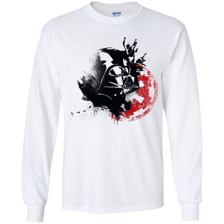 T-Shirts White / YS Darth V Youth Long Sleeve T-Shirt