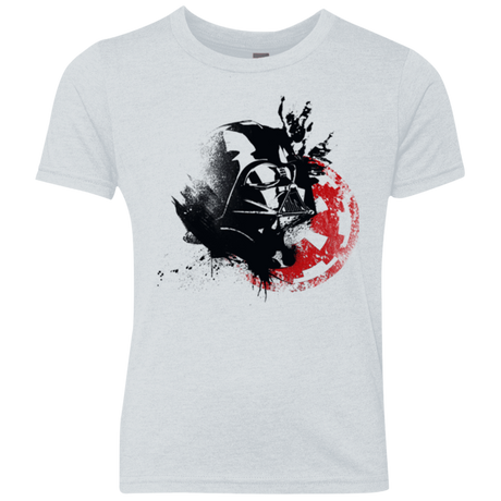 T-Shirts Heather White / YXS Darth V Youth Triblend T-Shirt