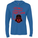 T-Shirts Vintage Royal / X-Small Darth Vader Triblend Long Sleeve Hoodie Tee