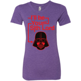 T-Shirts Purple Rush / Small Darth Vader Women's Triblend T-Shirt