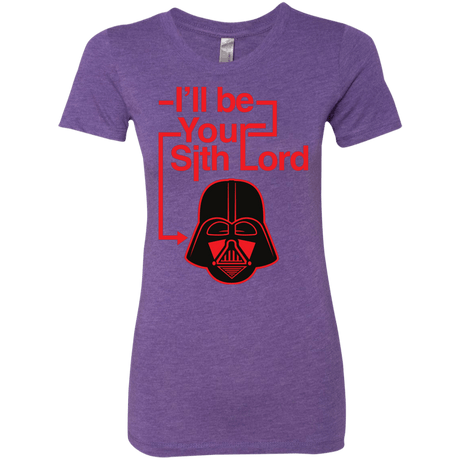 T-Shirts Purple Rush / Small Darth Vader Women's Triblend T-Shirt