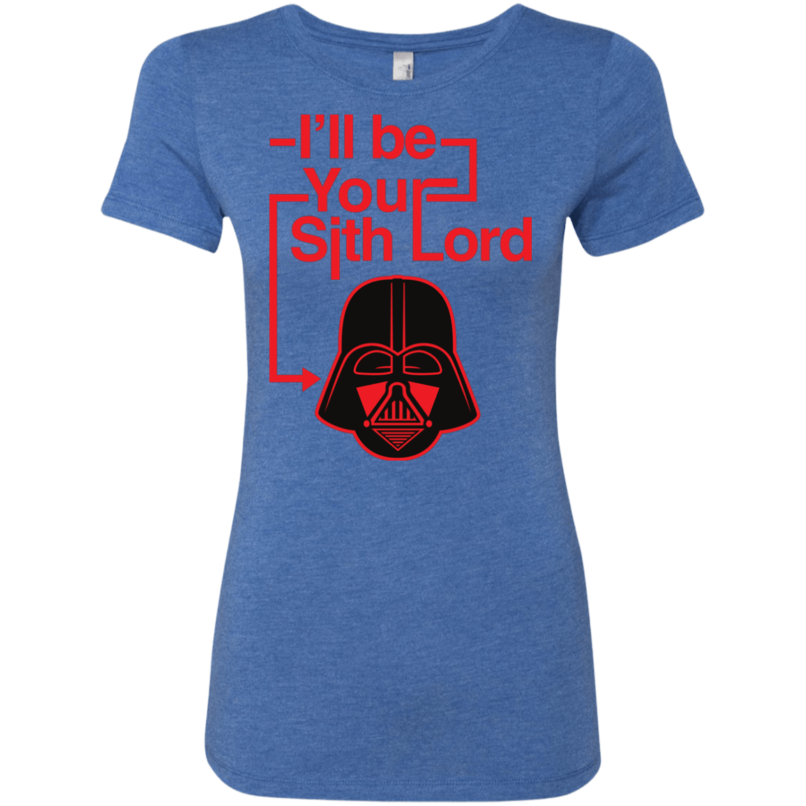 T-Shirts Vintage Royal / Small Darth Vader Women's Triblend T-Shirt