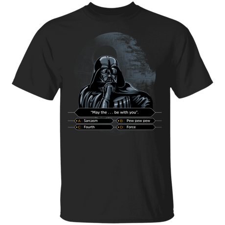 T-Shirts Black / YXS Darth Wants To Be A Millionaire Youth T-Shirt