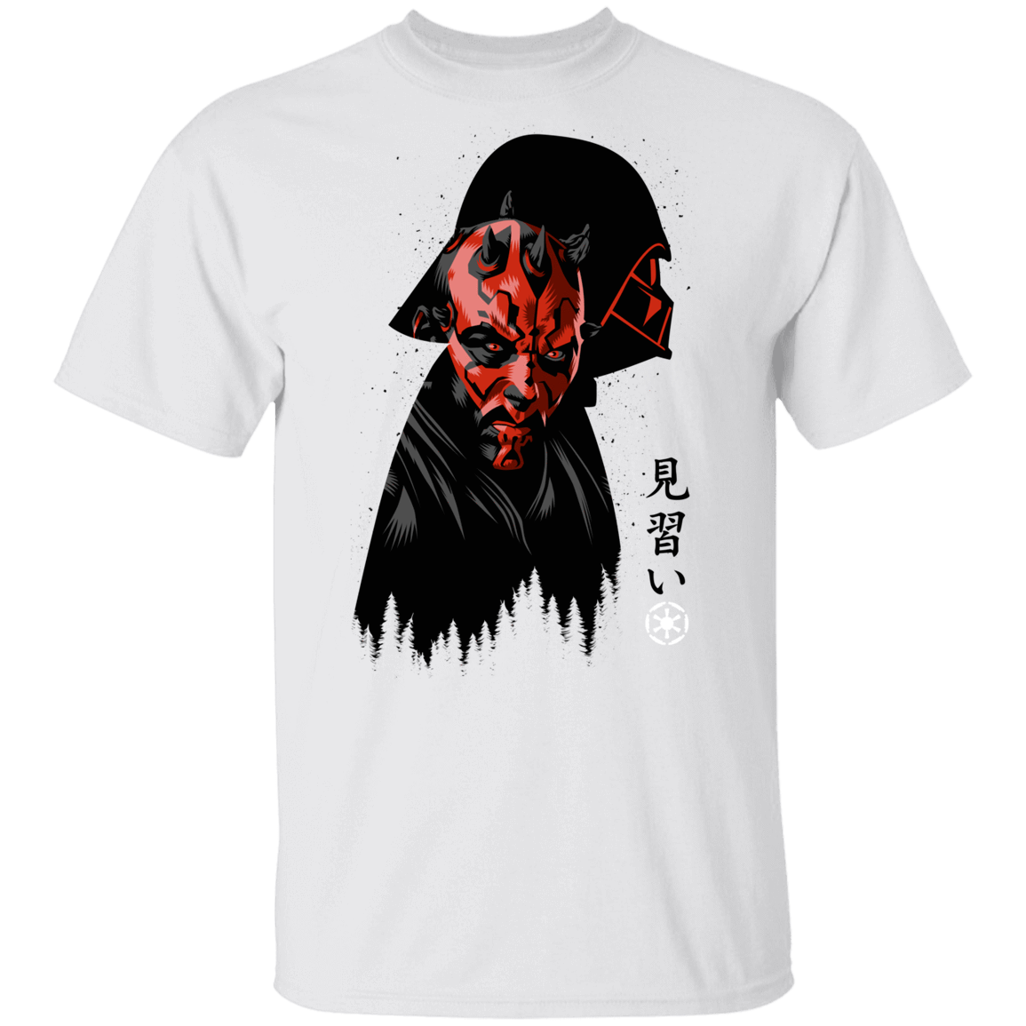 T-Shirts White / YXS Darth Youth T-Shirt