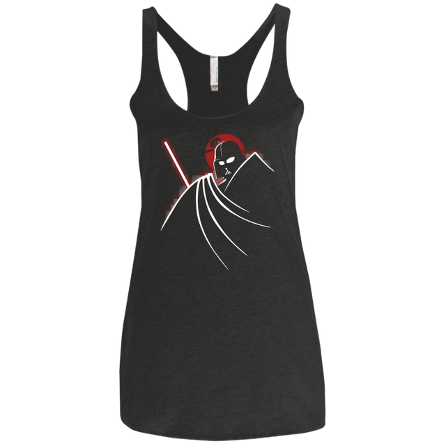 T-Shirts Vintage Black / X-Small Darthman Women's Triblend Racerback Tank