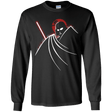 T-Shirts Black / YS Darthman Youth Long Sleeve T-Shirt