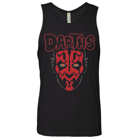 T-Shirts Black / Small Darths Men's Premium Tank Top