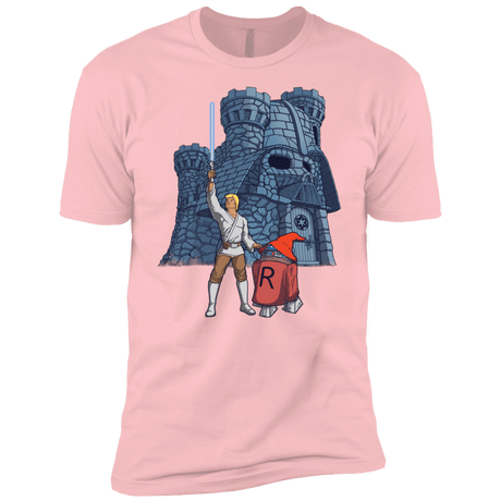T-Shirts Light Pink / YXS Darthskull Castle Boys Premium T-Shirt