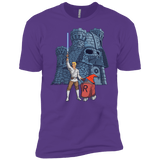 T-Shirts Purple Rush / YXS Darthskull Castle Boys Premium T-Shirt