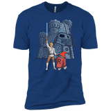 T-Shirts Royal / YXS Darthskull Castle Boys Premium T-Shirt