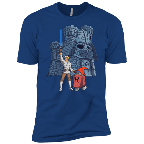 T-Shirts Royal / YXS Darthskull Castle Boys Premium T-Shirt