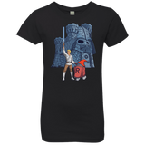 T-Shirts Black / YXS Darthskull Castle Girls Premium T-Shirt