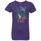 T-Shirts Purple Rush / YXS Darthskull Castle Girls Premium T-Shirt