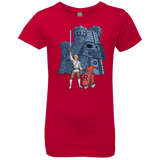 T-Shirts Red / YXS Darthskull Castle Girls Premium T-Shirt