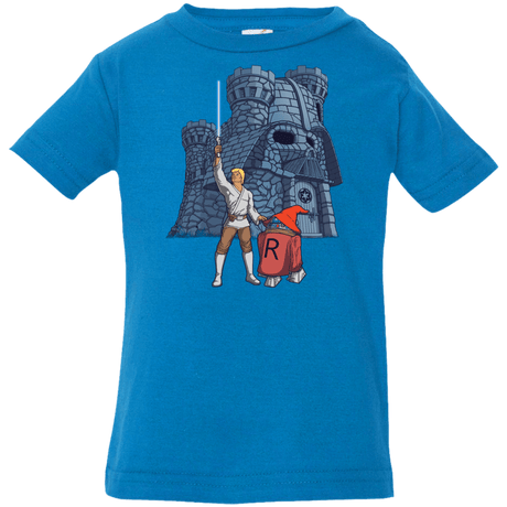 T-Shirts Cobalt / 6 Months Darthskull Castle Infant Premium T-Shirt