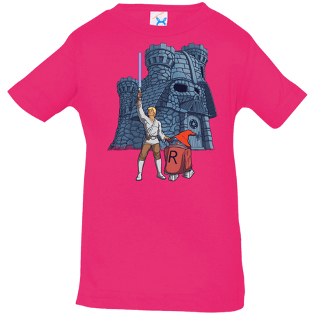 T-Shirts Hot Pink / 6 Months Darthskull Castle Infant Premium T-Shirt
