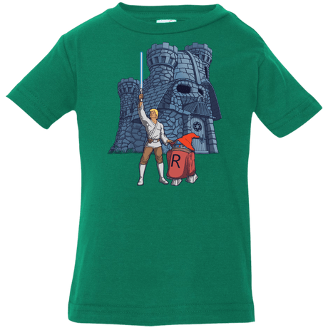 T-Shirts Kelly / 6 Months Darthskull Castle Infant Premium T-Shirt