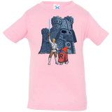 T-Shirts Pink / 6 Months Darthskull Castle Infant Premium T-Shirt
