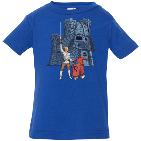 T-Shirts Royal / 6 Months Darthskull Castle Infant Premium T-Shirt