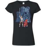 T-Shirts Black / S Darthskull Castle Junior Slimmer-Fit T-Shirt