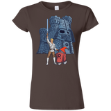 T-Shirts Dark Chocolate / S Darthskull Castle Junior Slimmer-Fit T-Shirt