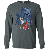 T-Shirts Dark Heather / S Darthskull Castle Men's Long Sleeve T-Shirt