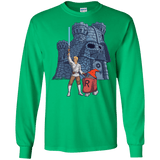 T-Shirts Irish Green / S Darthskull Castle Men's Long Sleeve T-Shirt